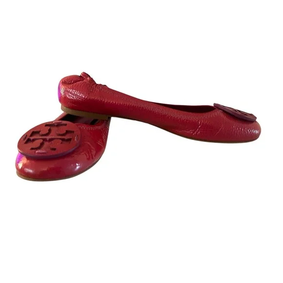 Tory Burch Red Flats - Picture 3 of 7
